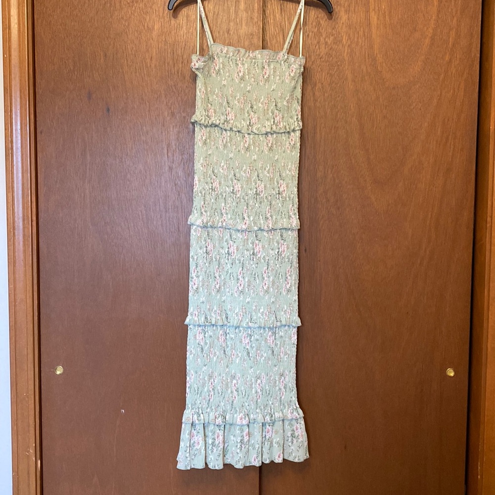 Sage Green Maternity Dress